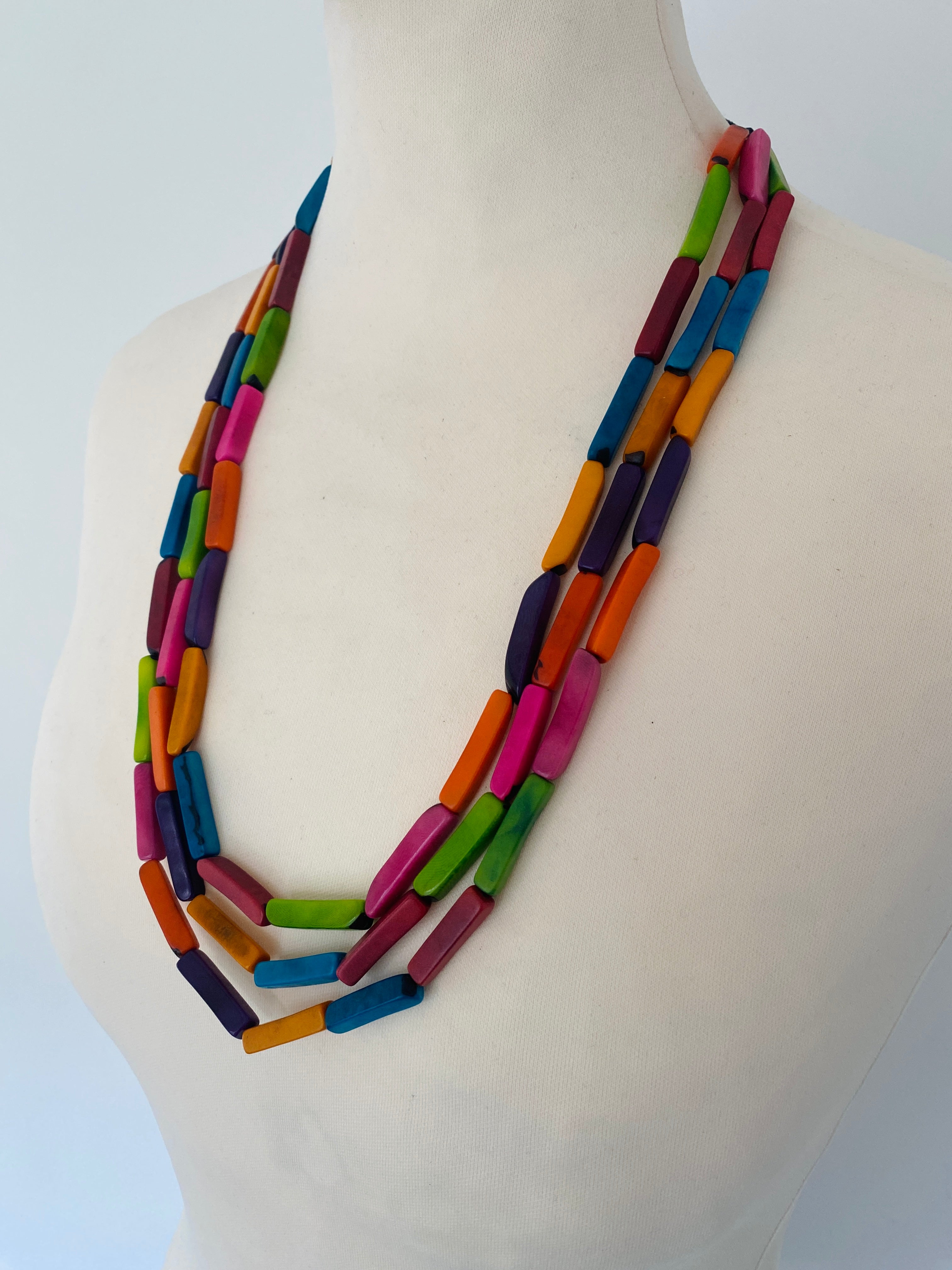 Multicolour Tagua Necklace